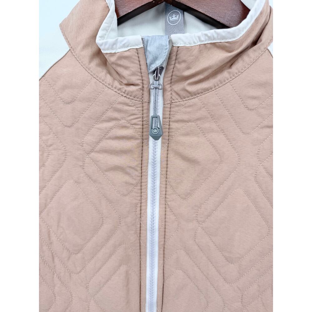 Peter Millar Hybrid Golf Jacket Allendale CC Quilted Small Water/Wind Resistant - Picture 3 of 13